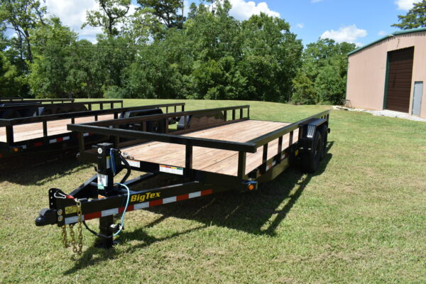 2025 Big Tex 14PI 83" x 20 HD Tandem Axle Pipe Top Utility Trailer