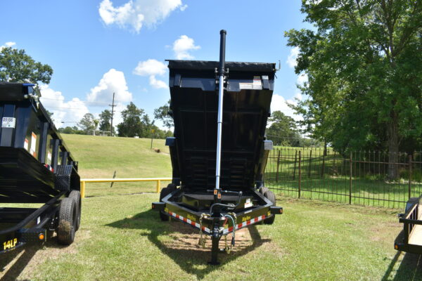 Big Tex 14TD 14K HD TELESCOPIC DUMP 83"x16 6SIR, Black