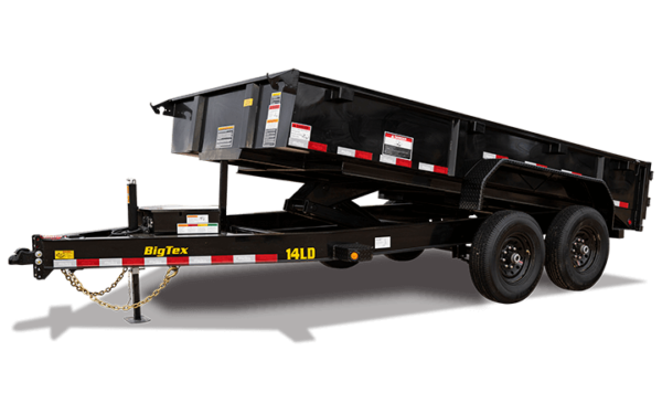 Big Tex 14LD 83" x 14 Heavy Duty Ultra Low Profile Dump