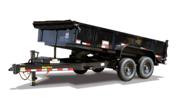 Big Tex 14LP 14K TAND LP DUMP 83"x12 6SIR Black