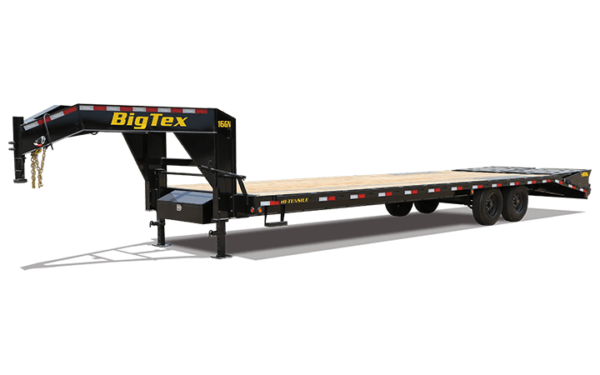 Big Tex 16GN 17.5K TAND GN 102x25+5 DVT, MEGA RAMPS, BLK