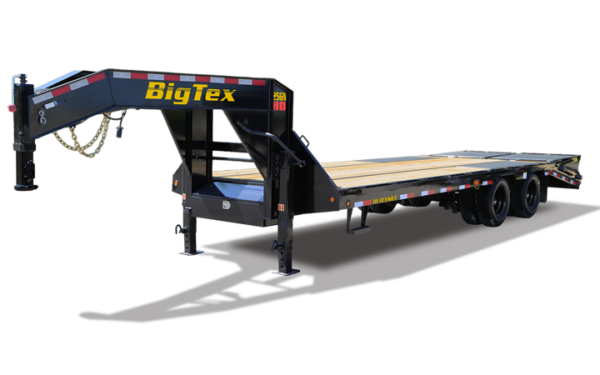 2025 Big Tex 25GN 25,900#, TD, GN, 102 x 35 +5 Lo Pro, DT, 2-MegaRamps, Black