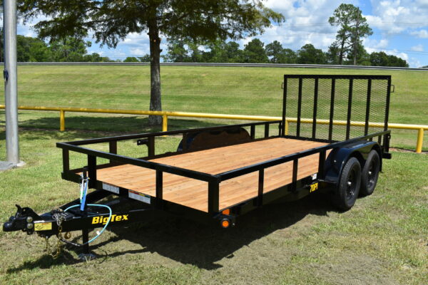 2025 Big Tex 70PI-X 83" x 16 Tandem Axle Pipe Top Utility Trailer
