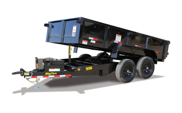 Big Tex 90SR 10K SINGLE RAM LP DUMP (6x12) 7SIR BLACK