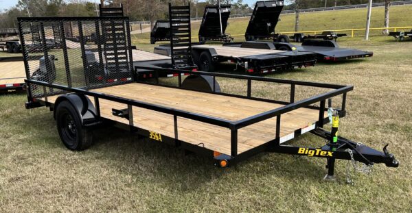 2025 35SA-14X (83”x14ft). Single axle with rampgate
