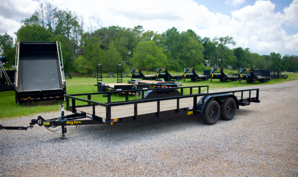 2025 Big Tex 70pi-20X (83”x20ft) with slide ramp package.  $3999.00 + TTL!  Don’t miss out - Image 2