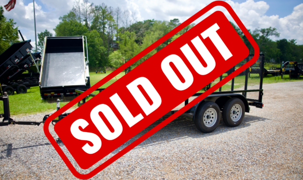2024 Big Tex 45ES-14ft Tandem Axle (77"x14ft) with rampgate.