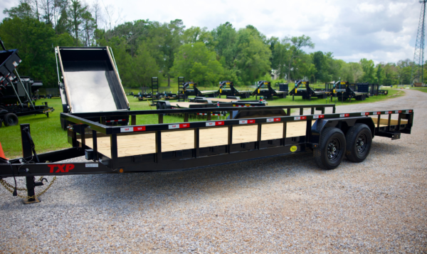 2025 TXP 83”x24ft tandem axle utility trailer
