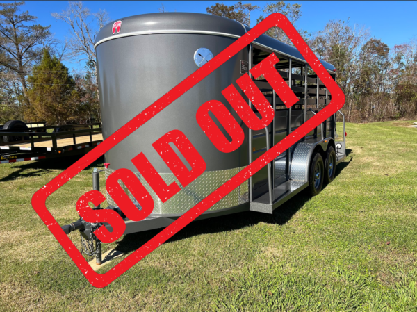 2024 WW 6'x16ft Stocker Trailer $8990 + TTL!!!