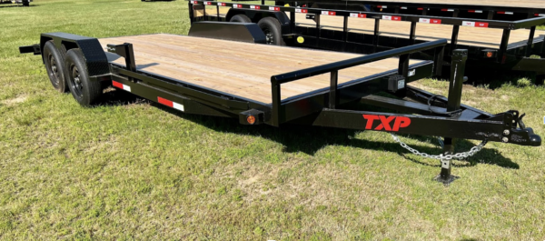 2025 TXP 83”x20ft car hauler.  2- 5200lb axles with brakes on both axles.  1 left for $4490 + TTL