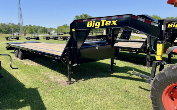 2025 Big Tex 14GN-25’+5’ with mega ramps.  1 left for the discounted price of $10,990+ TTL