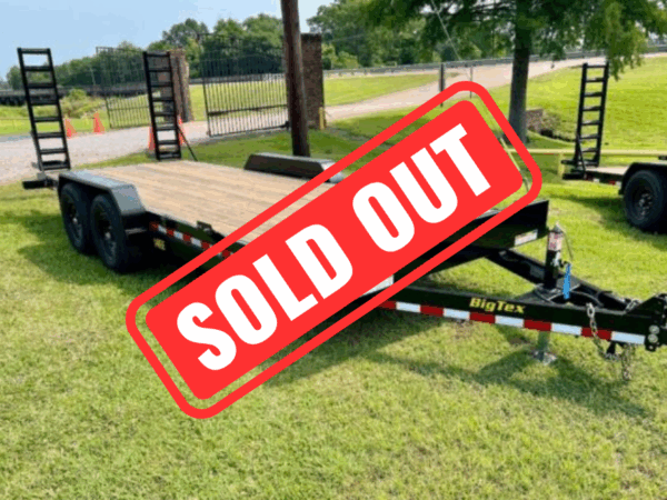 2024 Big Tex 14EE-20 (83”x20ft) heavy duty equipment trailer