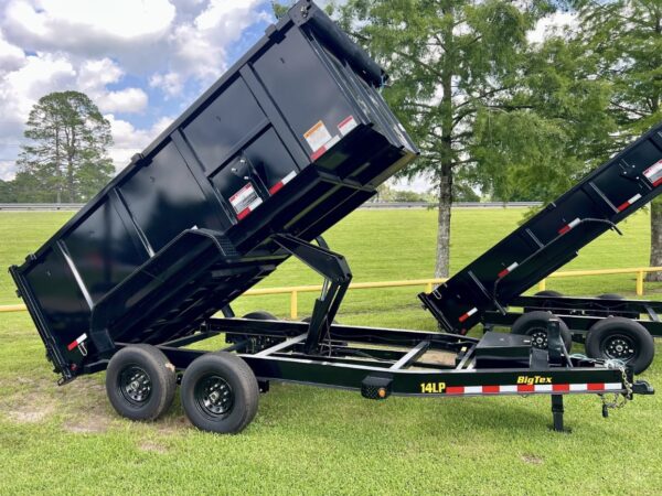 2025 Big Tex 14LP-14ft (83”x14ft) dump trailer