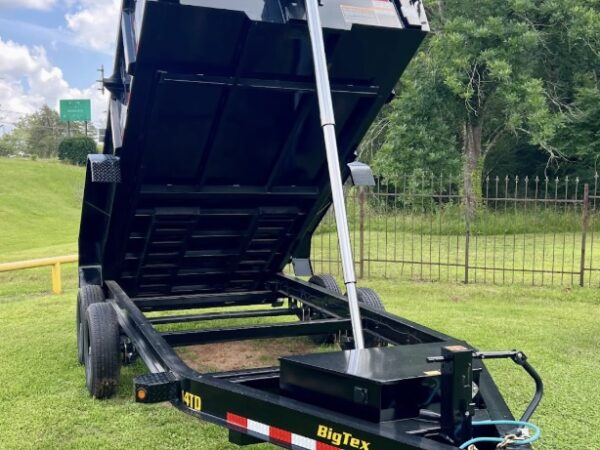 2025 Big Tex 14TD-14ft (83”x14) telescopic dump trailer