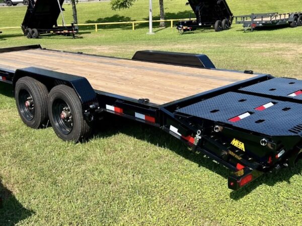 2025 Big Tex 16EH-24ft (83”x21’+3’) tandem axle heavy equipment trailer