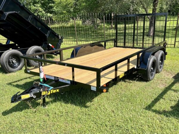 2026 Big Tex 60pi-14ft (77”x14) with rampgate