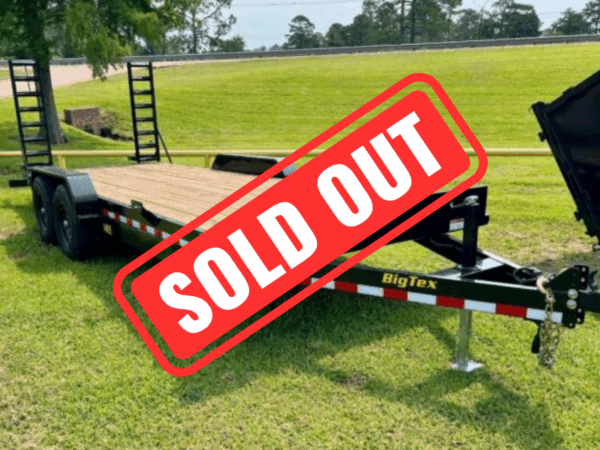 2024 **used***Big Tex 14EE-20 (83”x20ft) heavy duty equipment trailer