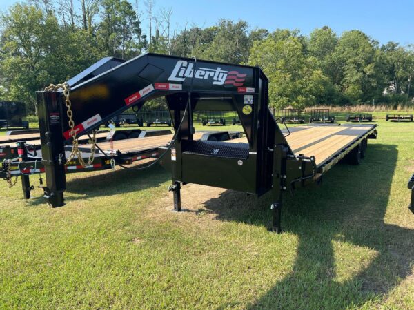 2025 Liberty 27’+5’ Tandem Dual Gooseneck w/ Mammoth Ramps & 10k Dexter Axles