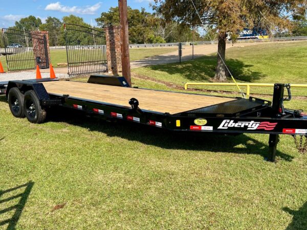 2025 Liberty 83”x 24ft (21’+3’) Equipment Tandem Axle Bumper Pull Trailer