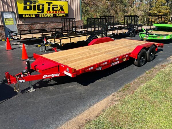 2025 Liberty 83”x20ft (18’+2’) Tandem Axle Car Hauler