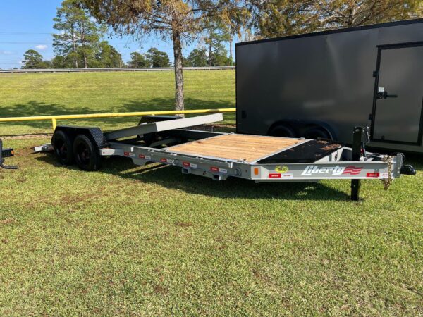 2025 Liberty Bumper Pull  22ft Tilt (83”x 16’+6’) with 8k Dexter Axles