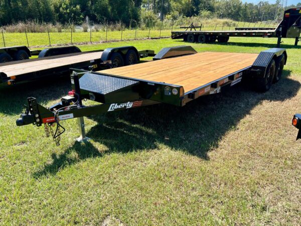 2025 Liberty 83”x18ft (16’+2’) Tandem Axle Car Hauler