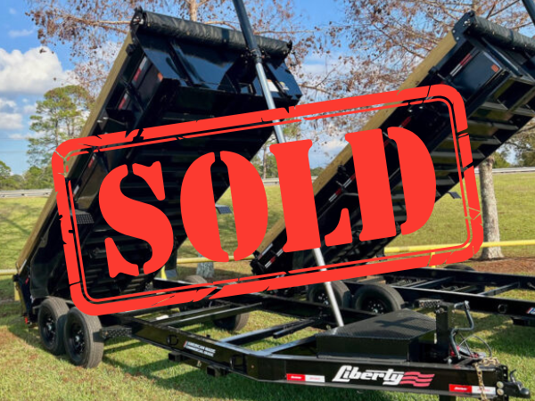 2026 Liberty 7’x16’ Bumper Pull Telescopic Dump Trailer $11,800 + TTL
