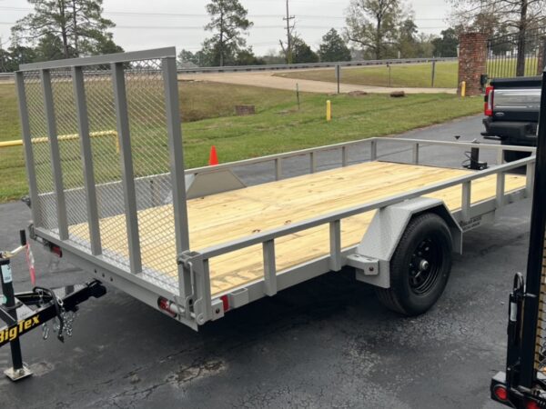 2026 Liberty 83” × 14' Heavy-Duty Single-Axle Utility Trailer with Spring-Loaded Ramp Gate