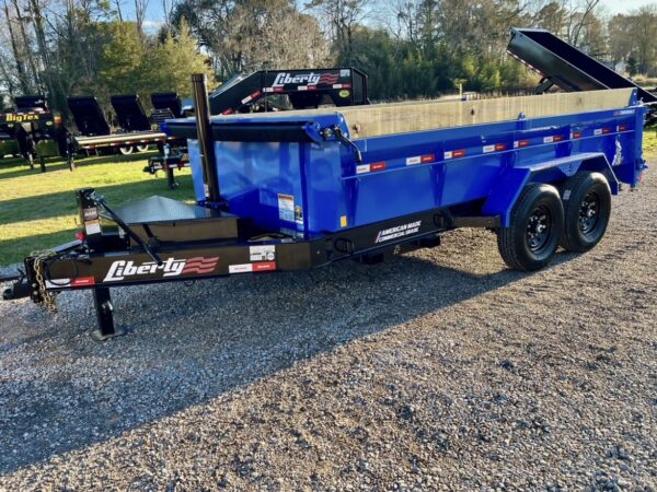 2026 Liberty 83” × 14 ft Dump Trailer with 7K Axles & Telescopic Lift